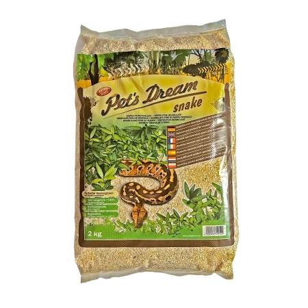 Pets Dream Snake — Lignocel podłoże dla węży (2 kg)