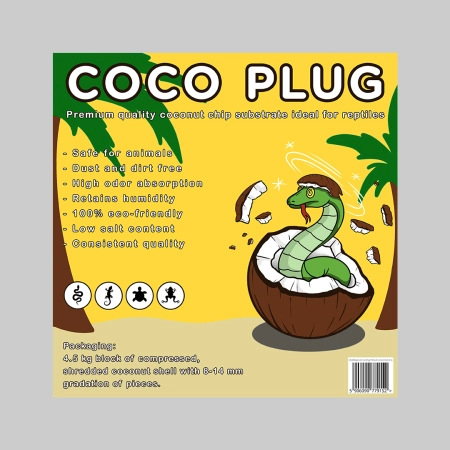 Podłoże kokosowe Coco Plug 8-14 mm (4,5kg)