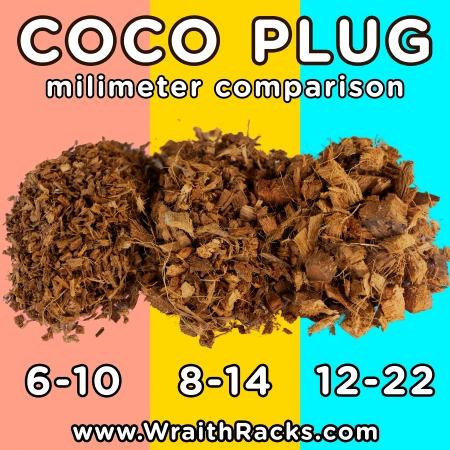 Gotowe podłoże kokosowe Coco Plug  8-14 mm (5L/10L)