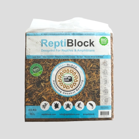 Podłoże kokosowe ReptiBlock Średnie (4,5kg)