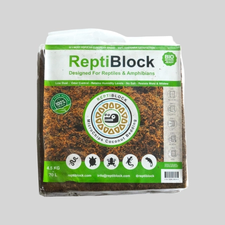 Podłoże kokosowe ReptiBlock Drobne (4,5kg)